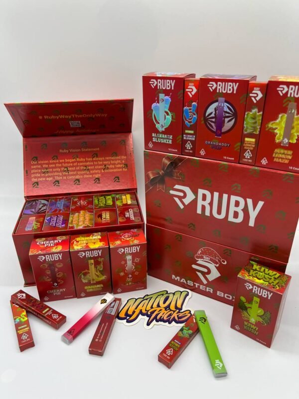 RUBY DISPOSABLES V2 MASTERBOX